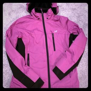 New balance fleece lined running jacket